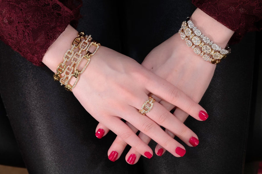 Diamond Bangle -
