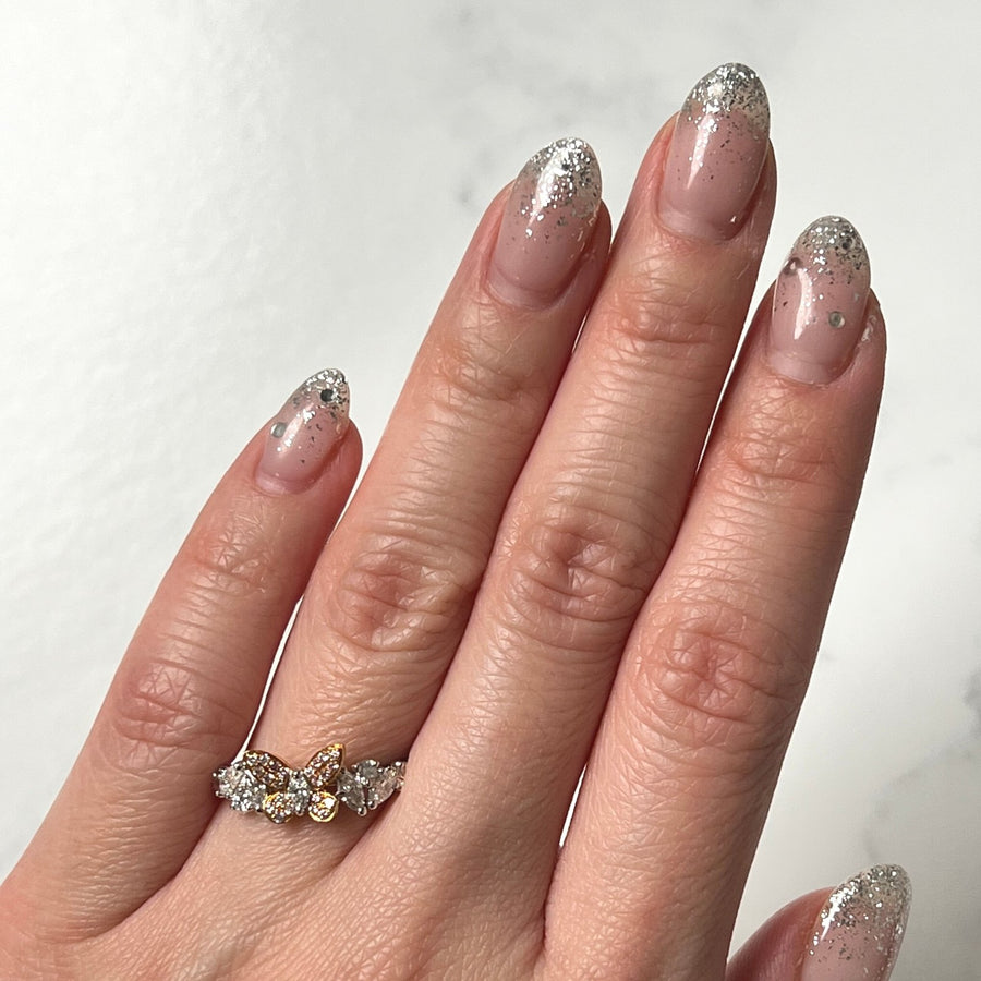 Diamond Butterfly Ring - DRUJD00372