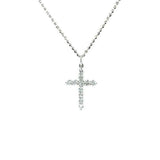 Diamond Cross Pendant and Chain-Diamond Cross Pendant and Chain - DNTIJ01964
