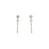Diamond Dangling Earrings - DERDI00315