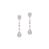 Diamond Drop Earrings-Diamond Drop Earrings - DERDI00281