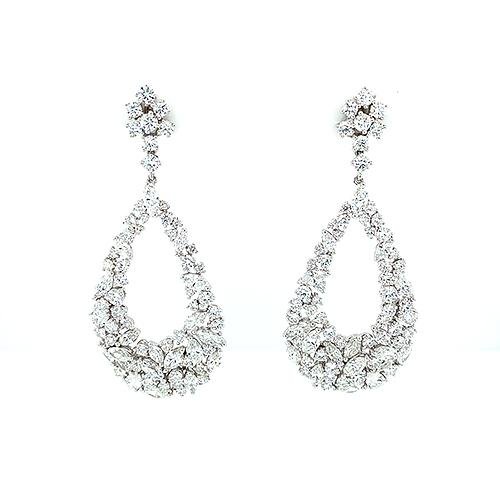 Diamond Earrings-Diamond Earrings -