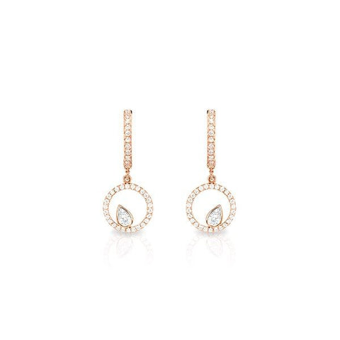 Diamond Earrings-Diamond Earrings - DERDI00091