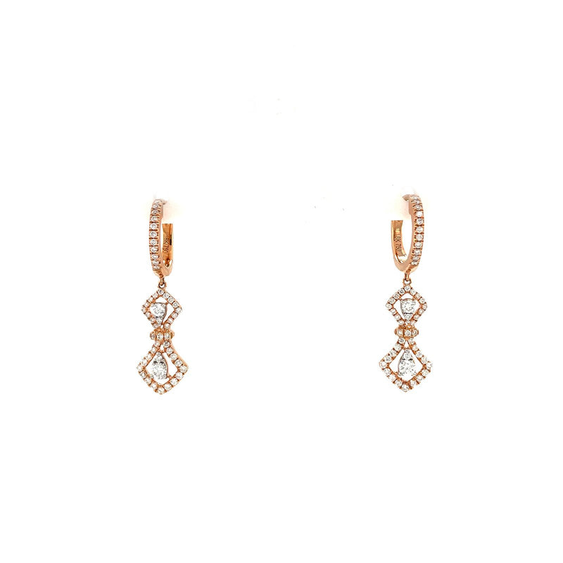 Diamond Earrings-Diamond Earrings - DERDI00588