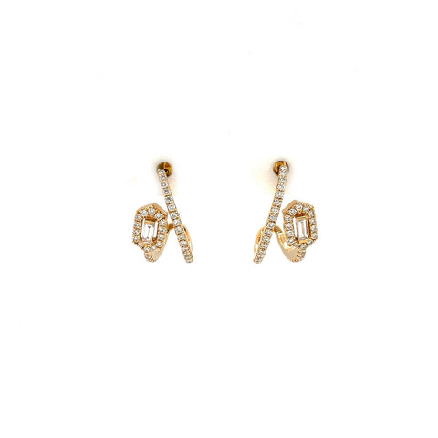 Diamond Earrings-Diamond Earrings - DERDI00653