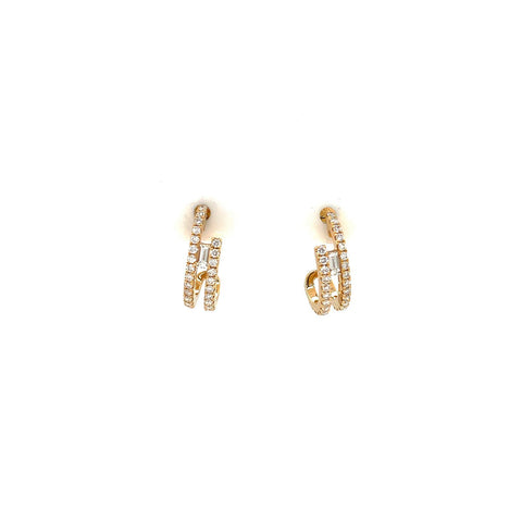 Diamond Earrings-Diamond Earrings - DERDI00661