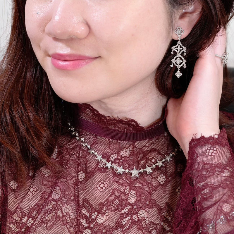 Diamond Earrings-Diamond Earrings -