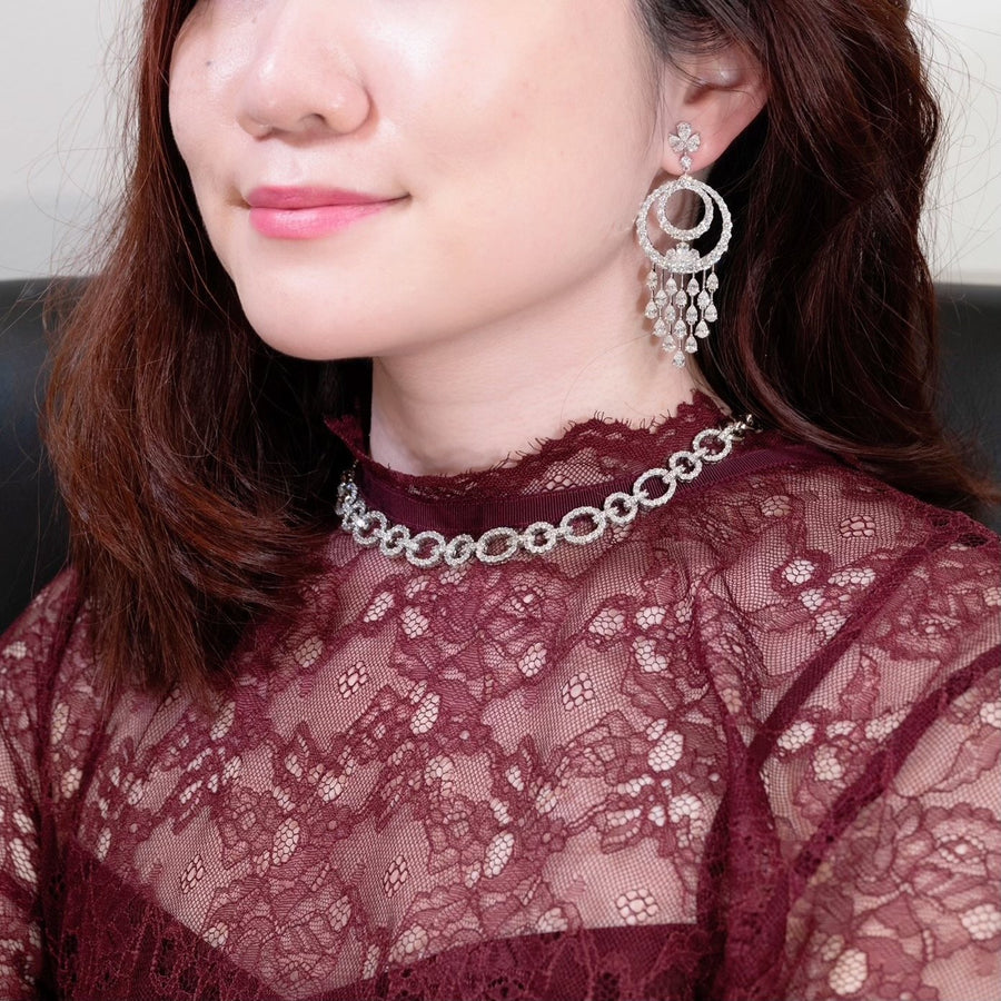 Diamond Earrings -