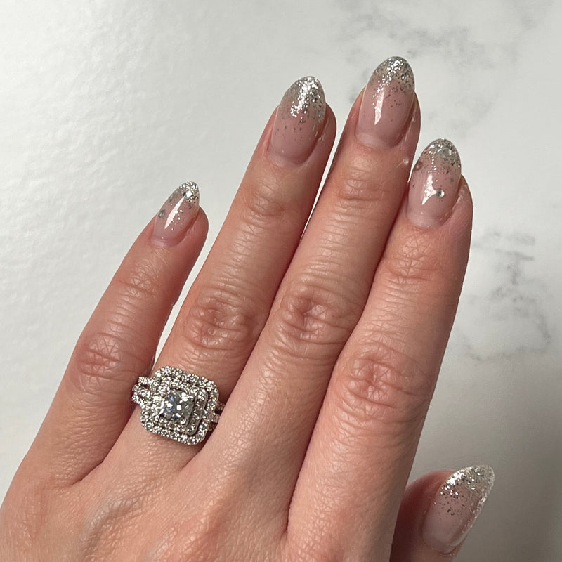 Cushion-cut Engagement Ring-Diamond Engagement Ring - DRFMK01027