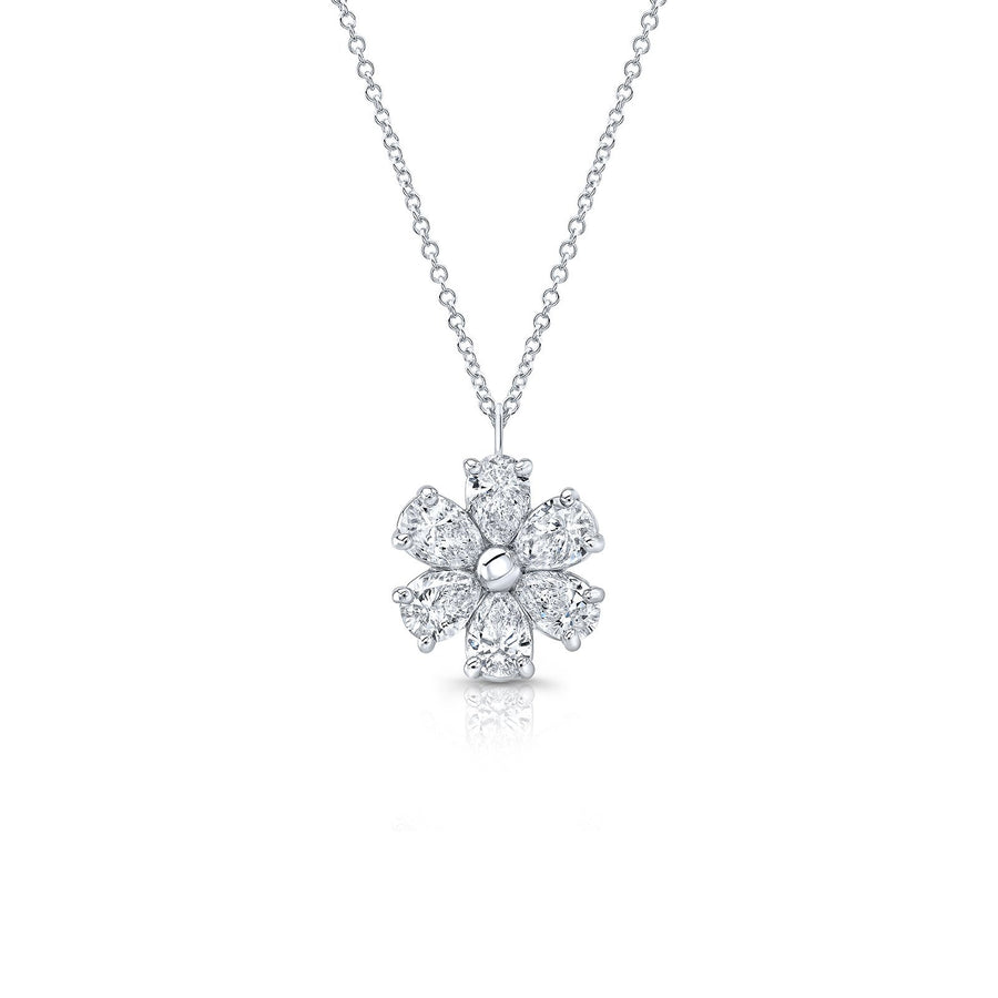 Diamond Flower Necklace - DNRAH06013