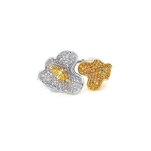 Diamond Flower Ring - DRTIJ03114