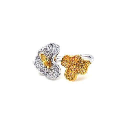 Diamond Flower Ring - DRTIJ03114