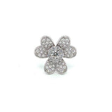 Diamond Flower Ring Set-Diamond Flower Ring Set -