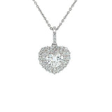 Diamond Heart Necklace -