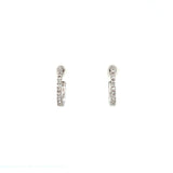 Diamond Huggie Earrings-Diamond Huggie Earrings - DERDI00463