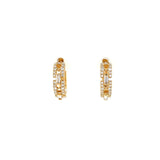 Diamond Huggie Earrings-Diamond Huggie Earrings - DERDI00620