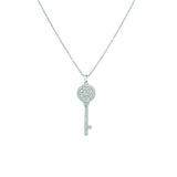 Diamond Key Necklace-Diamond Key Necklace - DNTIJ02213