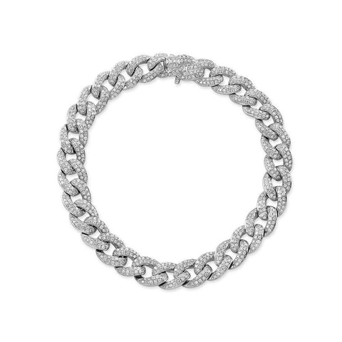 Diamond Link Bracelet-Diamond Link Bracelet - DBMKD00430