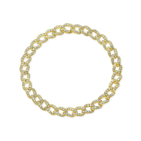 Diamond Link Bracelet-Diamond Link Bracelet - DBMKD00919