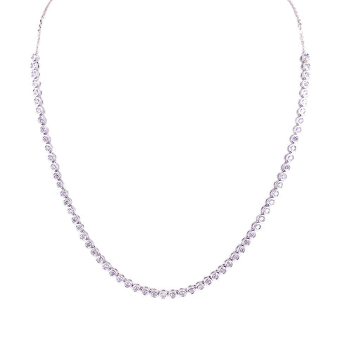 Diamond Necklace-Diamond Necklace - DNEDW00455