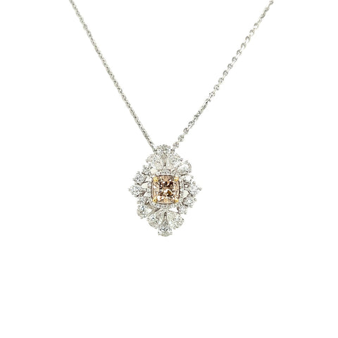 Diamond Necklace-Diamond Necklace - DNNEL00174