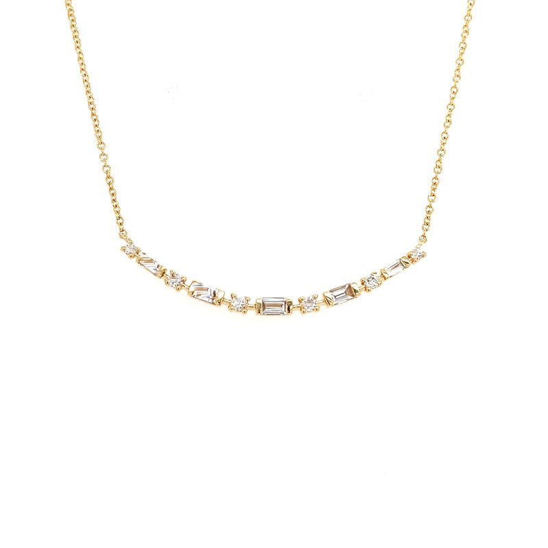 Diamond Necklace-Diamond Necklace - DNRDI00109