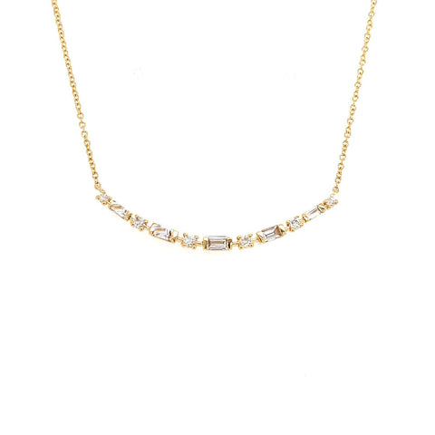 Diamond Necklace-Diamond Necklace - DNRDI00109