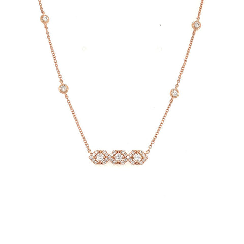 Diamond Necklace-Diamond Necklace - DNRDI00141