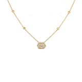 Diamond Necklace-Diamond Necklace - DNRDI00174