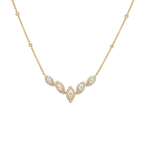 Diamond Necklace-Diamond Necklace - DNRDI00182