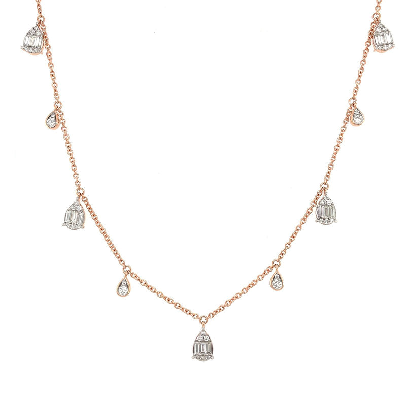 Diamond Necklace-Diamond Necklace - DNRDI00208