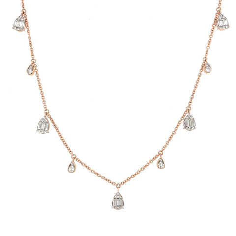 Diamond Necklace-Diamond Necklace - DNRDI00208