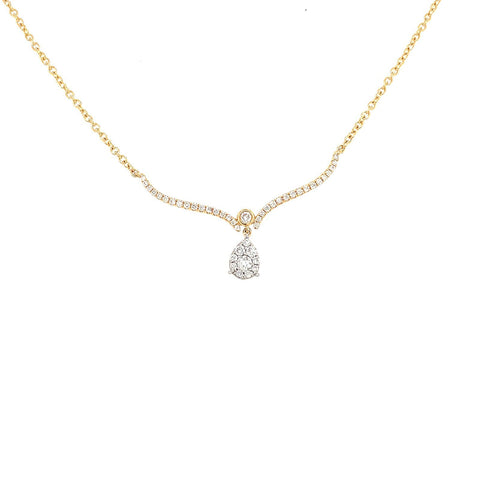 Diamond Necklace-Diamond Necklace - DNRDI00224