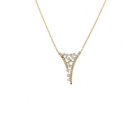 Diamond Necklace-Diamond Necklace - DNRDI00307