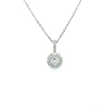 Diamond Pendant and Chain-Diamond Pendant and Chain - DNJST04710