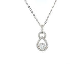 Diamond Pendant and Chain -
