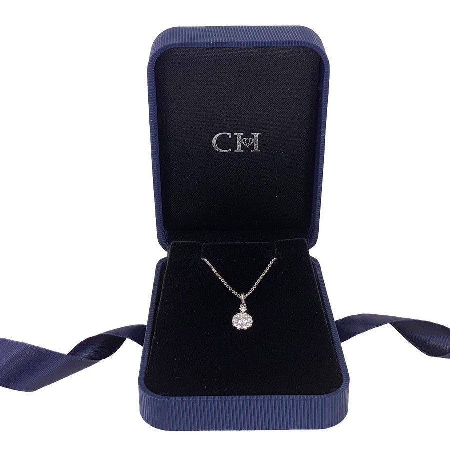 Diamond Pendant and Chain -