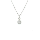 Diamond Pendant and Chain-Diamond Pendant and Chain - DNTIJ02222