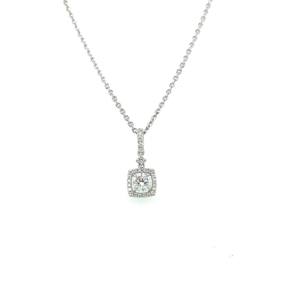 Diamond Pendant and Chain - DNTIJ02240