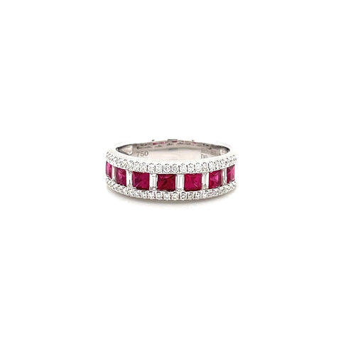 Diamond Ruby Ring-Diamond Ruby Ring - RRTIJ00224 Search