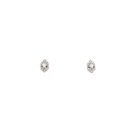 Diamond Stud Earrings-Diamond Stud Earrings - DERDI00028