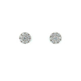 Diamond Stud Earrings -
