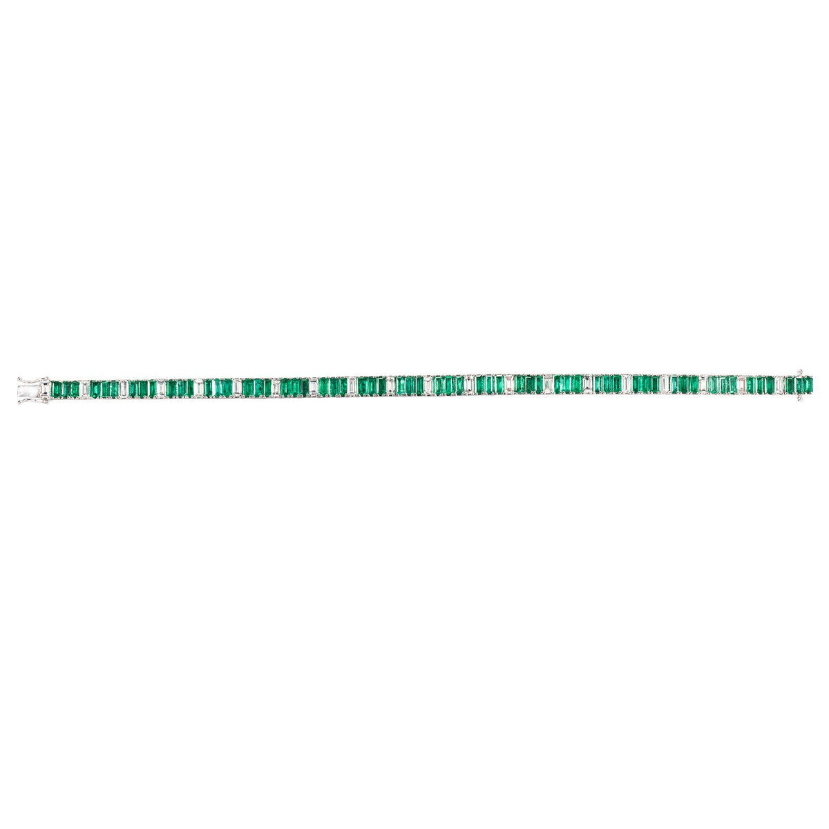 Emerald and Diamond Bracelet - EBNEL00046