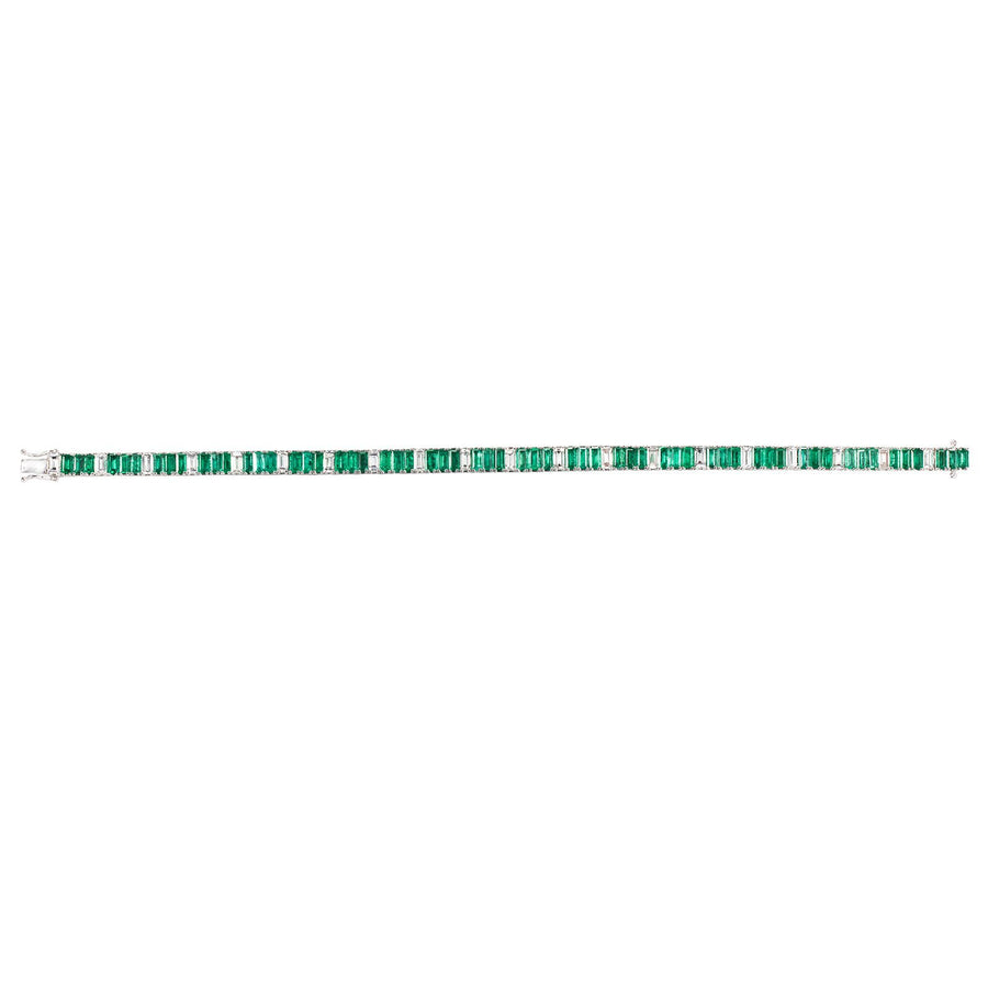 Emerald and Diamond Bracelet - EBNEL00046