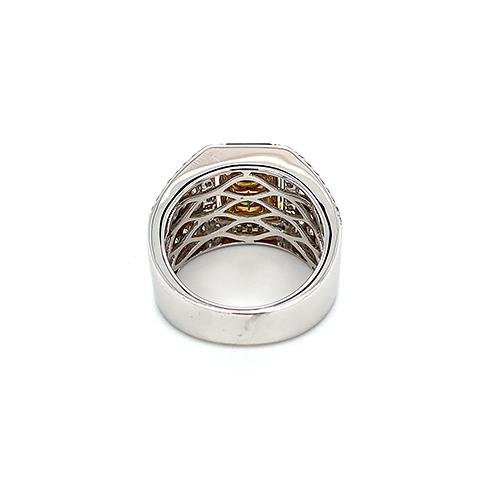 Emerald Diamond Ring -