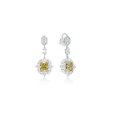 Fancy Color Dangling Diamond Earrings-Fancy Color Dangling Diamond Earrings - 81148E8WYD01