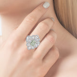 Fancy Color Diamond Ring-Fancy Color Diamond Ring - DRKHN10199