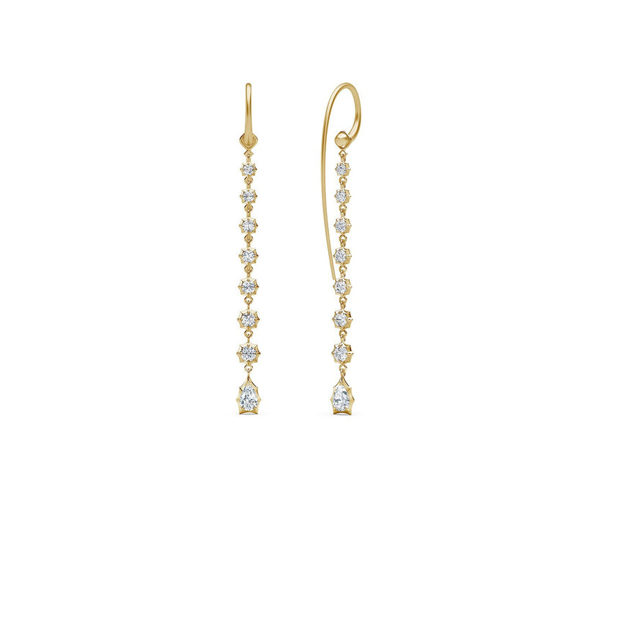 Forevermark Alchemy Envoy Large Hoops With Long Drops -