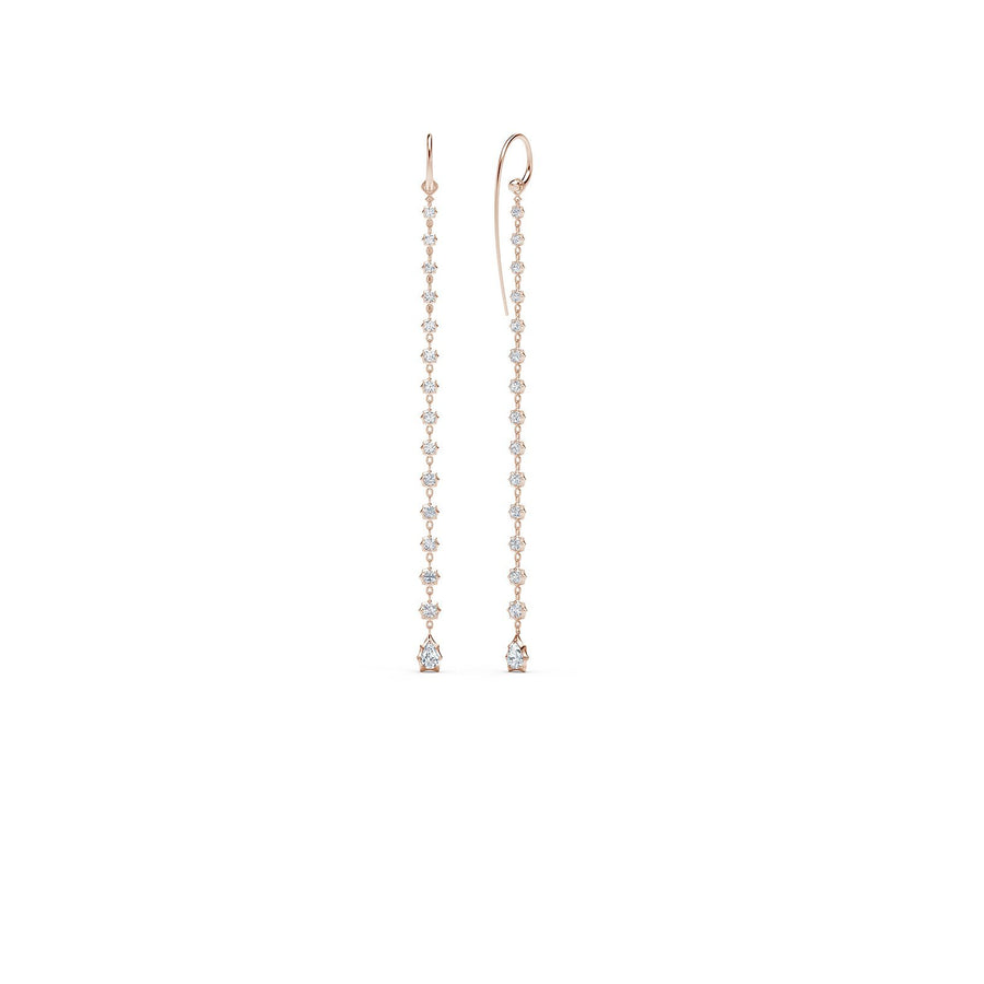 Forevermark Alchemy Envoy Large Hoops With Long Drops -
