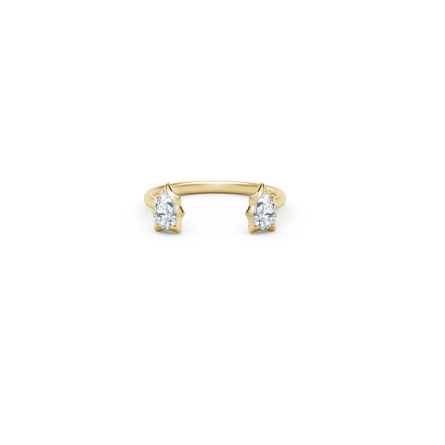 Forevermark Alchemy Envoy Two Stone Open Stackable Ring -
